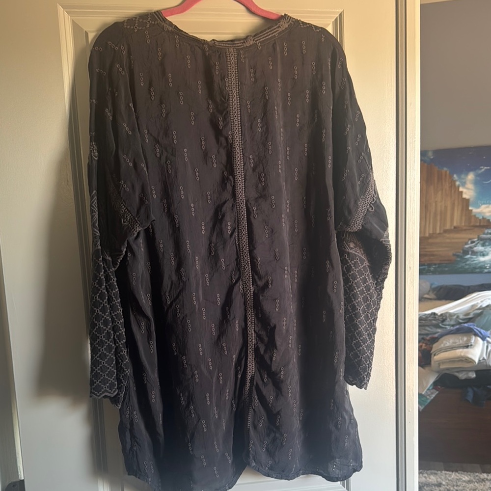 Johnny Was Tunic with Intricate Patterns - Picture 4 of 7